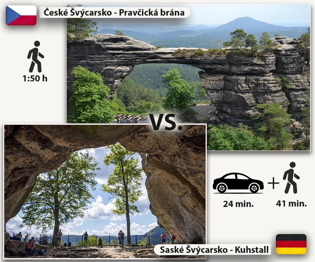 Pension Pod Skalou Хренско Экстерьер фото
